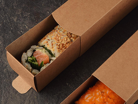 Degradable Disposable Sushi Packaging